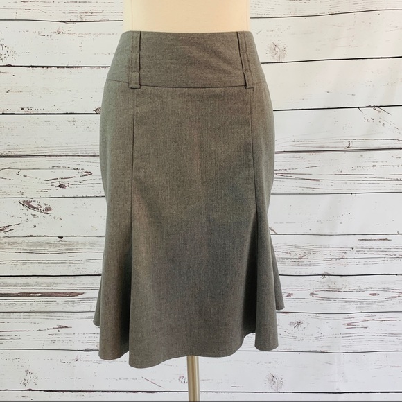 Maurices Dresses & Skirts - GREY FLARED SKIRT